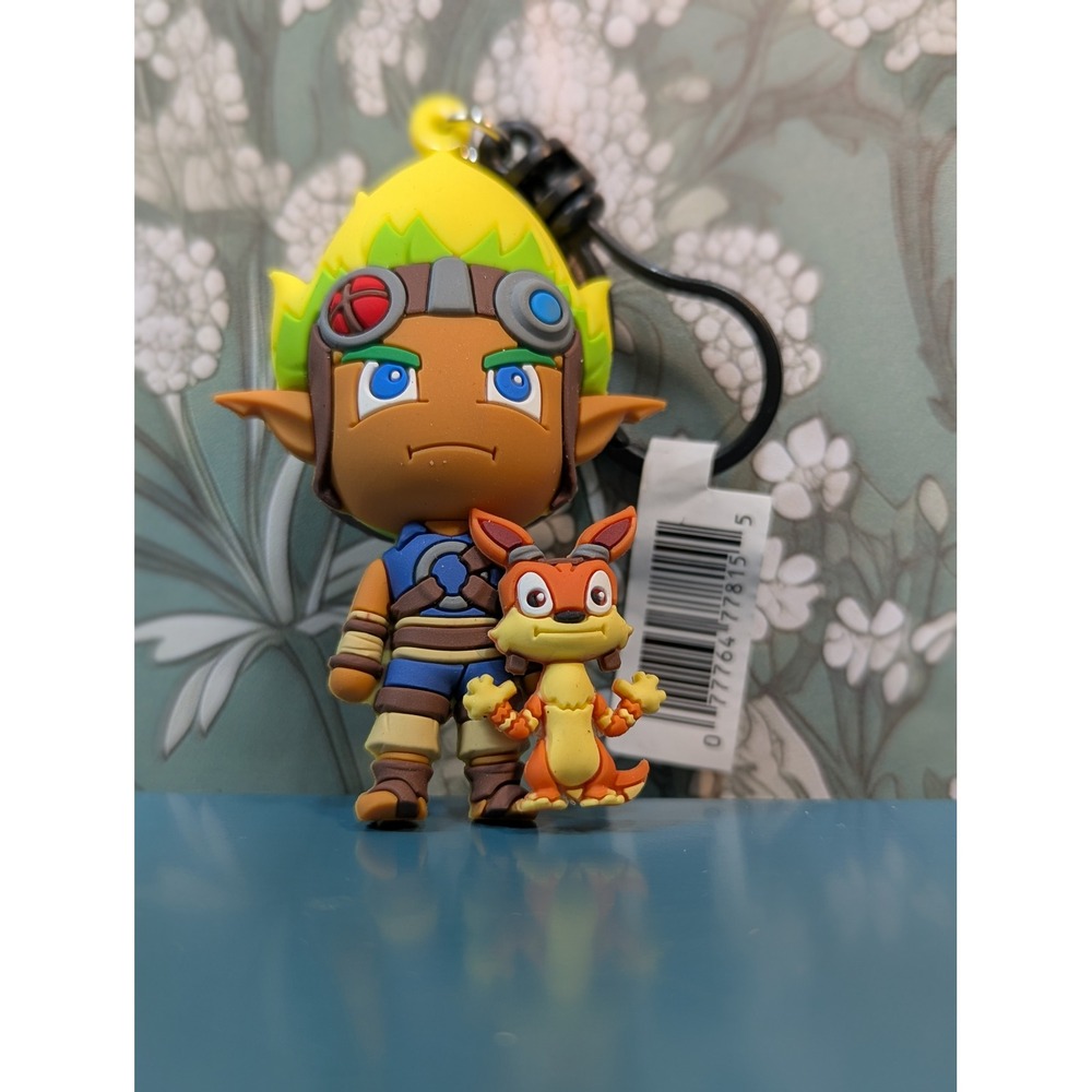 Jak and Daxter 3D Foam Bag Clip Monogram International PlayStation Keychain